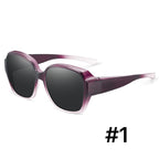 Clip-Over Sunglasses for Prescription Glasses | Polarized & UV Protection | Polycarbonate Frame