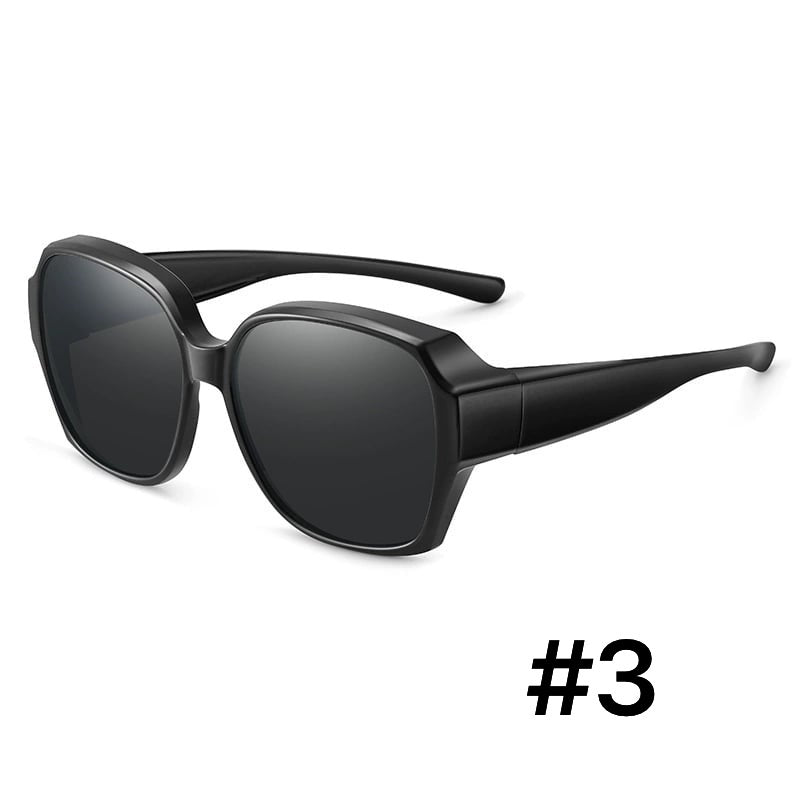 Clip-Over Sunglasses for Prescription Glasses | Polarized & UV Protection | Polycarbonate Frame