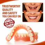 Denture Adjustment Kit | Custom Moldable Medical-Grade Silicone | Full & Partial Dentures