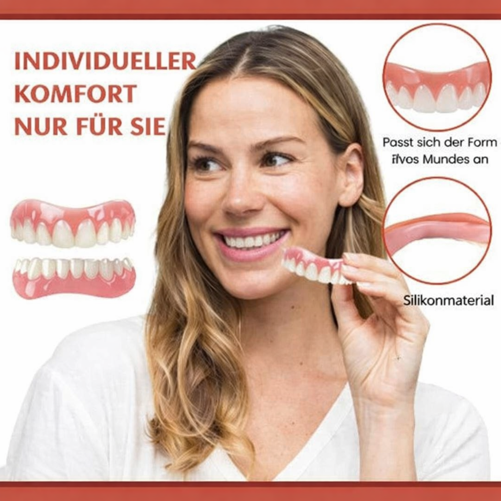 Denture Cushion | Soft Medical-Grade Silicone | Non-Slip Universal Fit | Pressure Relief
