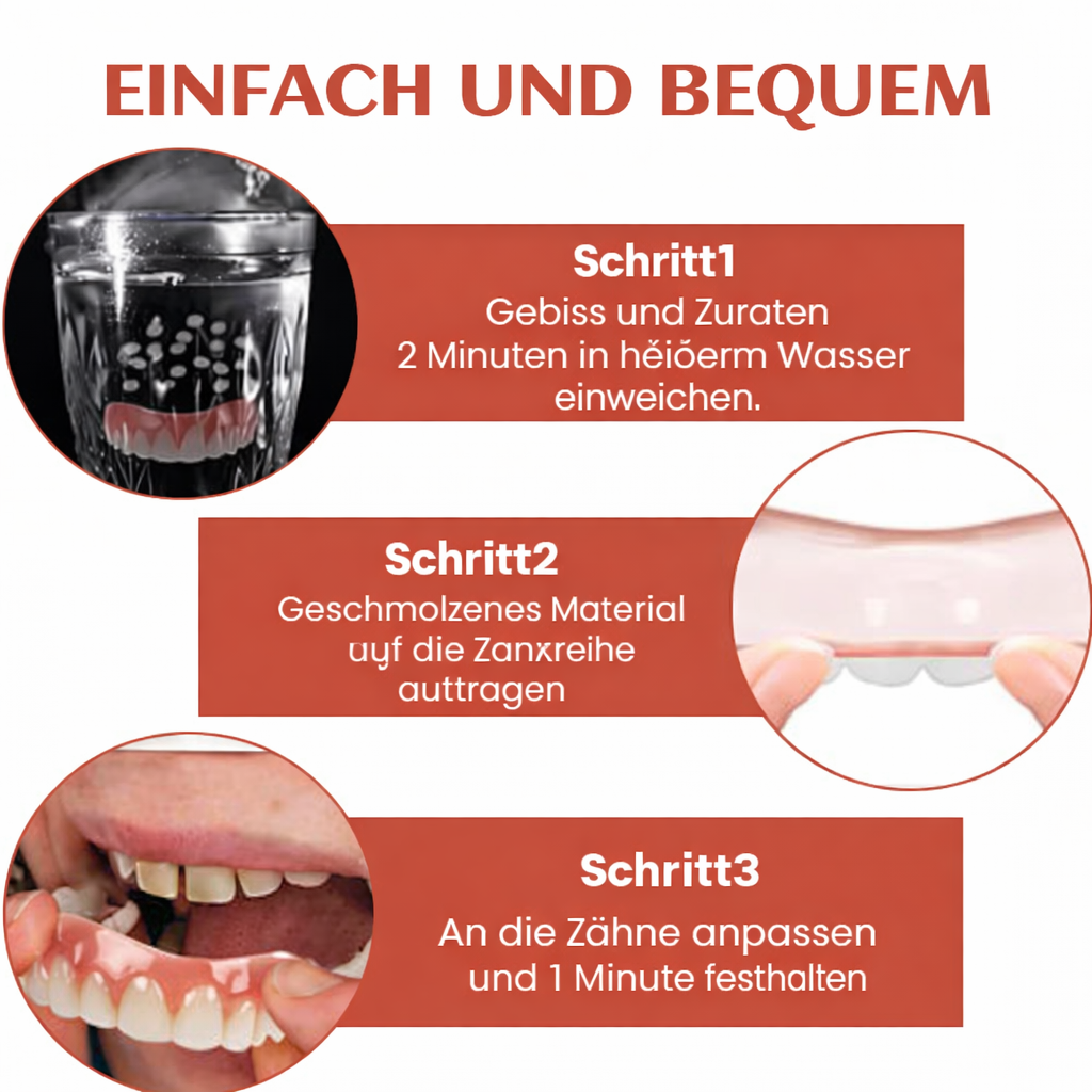 Denture Cushion | Soft Medical-Grade Silicone | Non-Slip Universal Fit | Pressure Relief