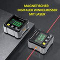Digital Inclinometer | Magnetic Base & Laser Guide | Aluminum Housing | Compact Durable Design