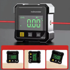 Digital Inclinometer | Magnetic Base & Laser Guide | Aluminum Housing | Compact Durable Design