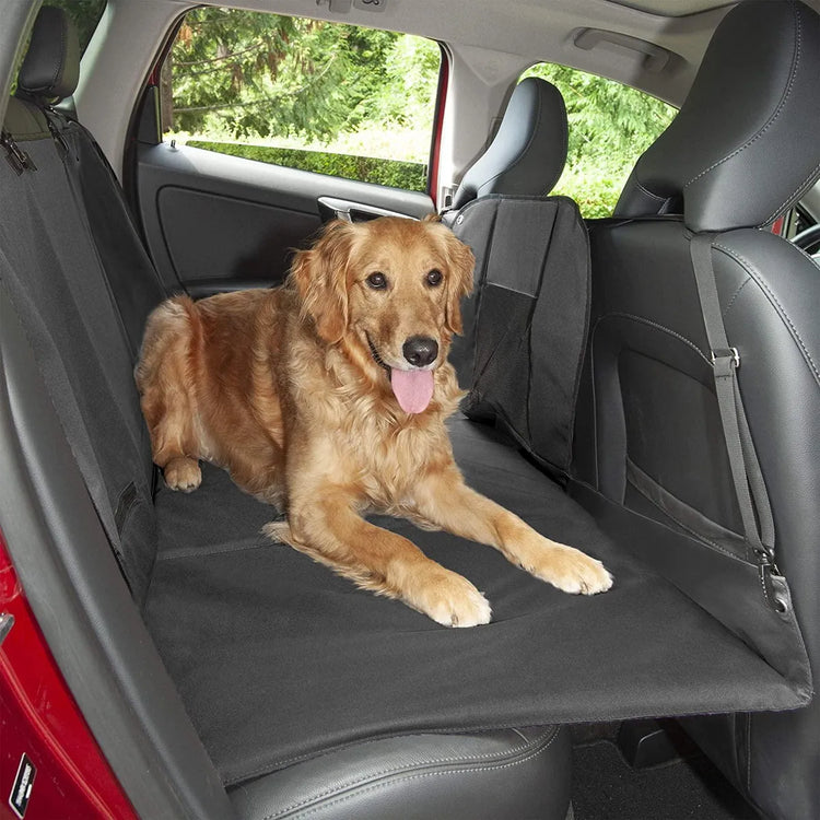 Dog Car Seat Protector | Water-Repellent Padded Mat | Wipeable Polyester | Comfortable Surface