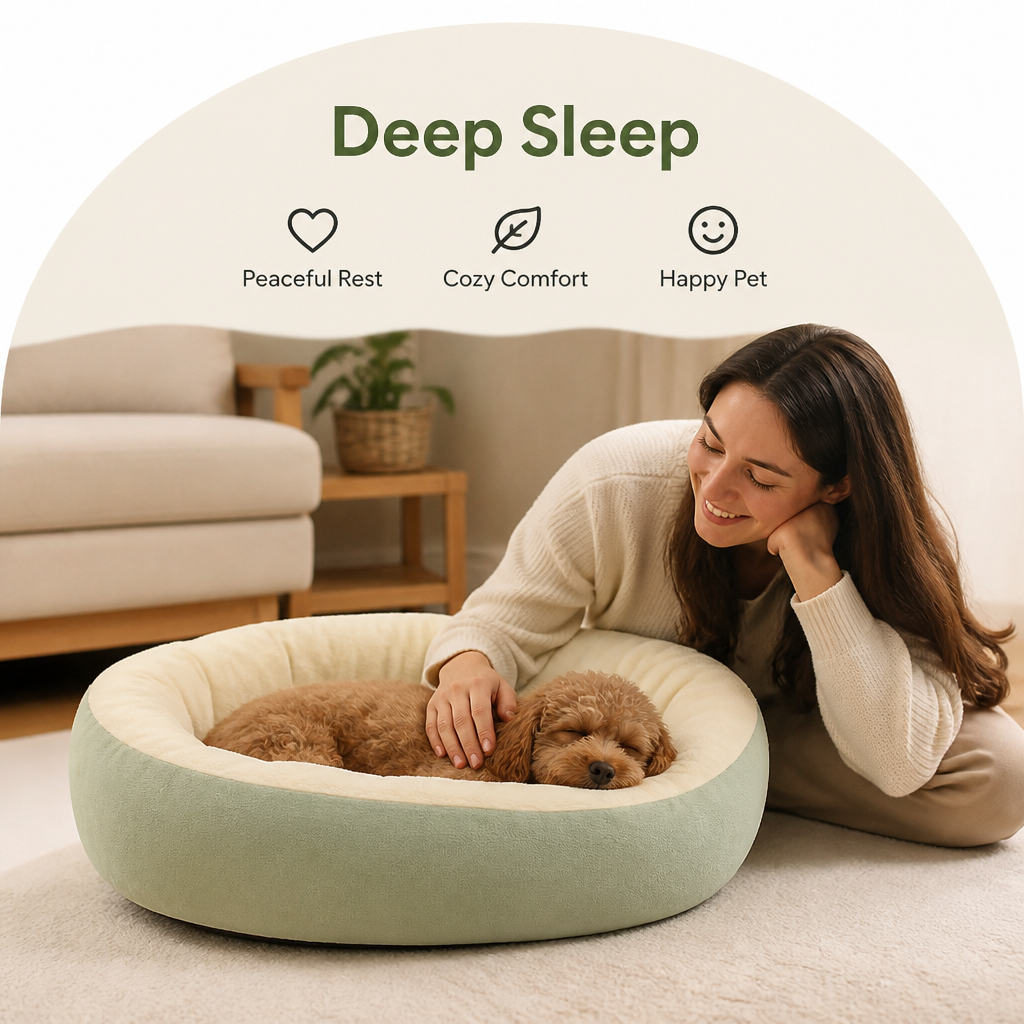 DogBedHouse All-Season Breathable & Non-Toxic Pet Bed