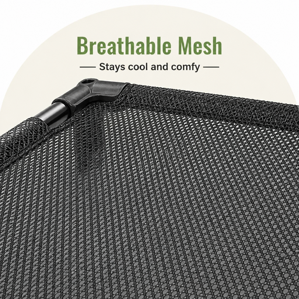 DogBedHouse Breathable Mesh & Guardrail Elevated Dog Bed