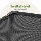 DogBedHouse Breathable Mesh & Guardrail Elevated Dog Bed