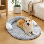 DogBedHouse Cooling Quilted Pet Mat (Removable & Washable Cover)