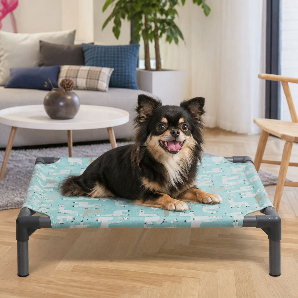 DogBedHouse Detachable Moisture-Proof & Washable Dog Hammock Bed (Non-Slip Base)