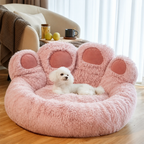 DogBedHouse Durable & Washable Plush Padded Pet Mat (Round)