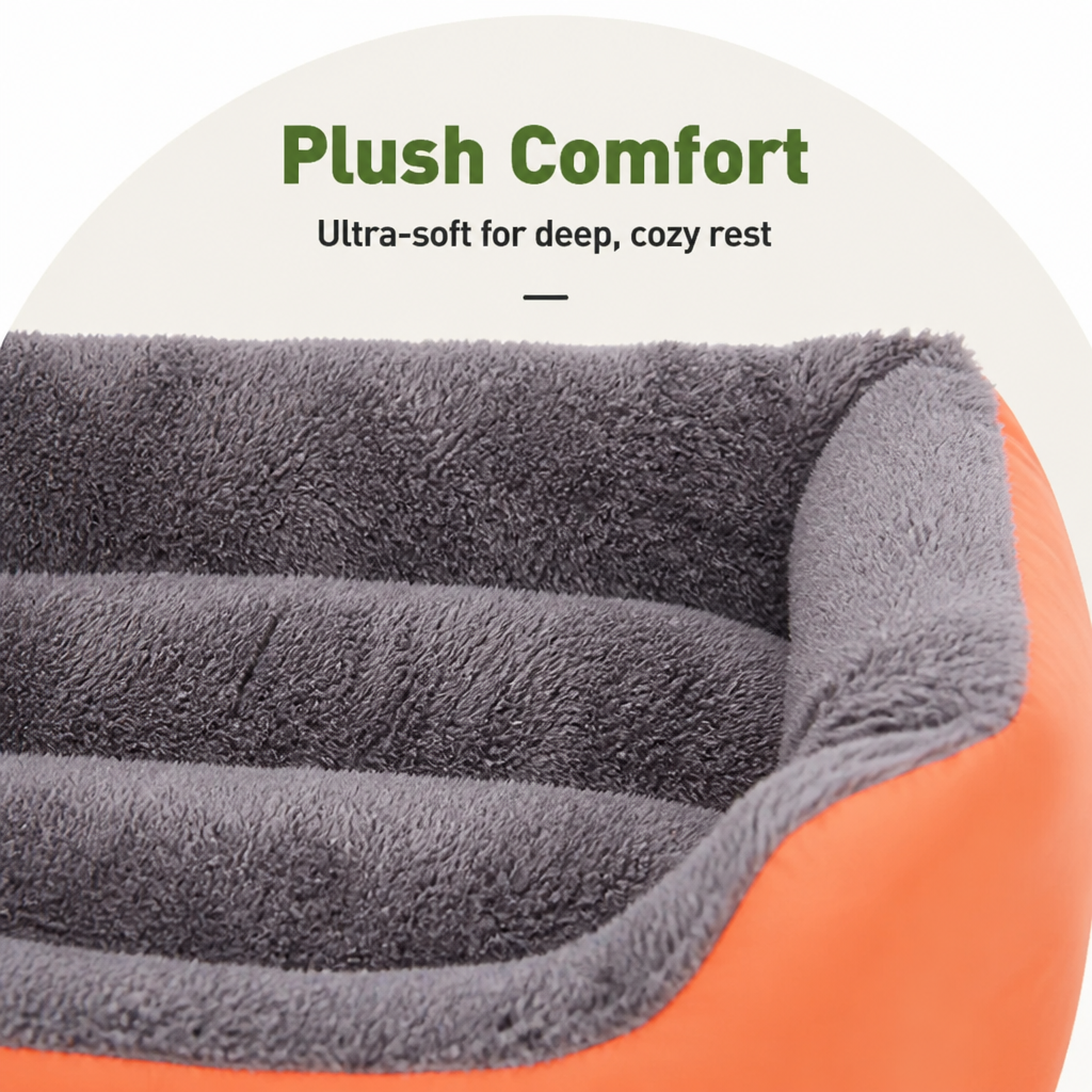 DogBedHouse Handmade Plush Pet Bed (Multiple Sizes)
