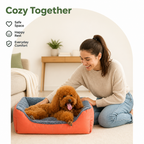DogBedHouse Handmade Plush Pet Bed (Multiple Sizes)
