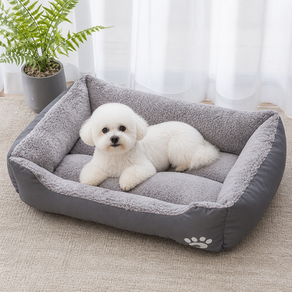 DogBedHouse Handmade Plush Pet Bed (Multiple Sizes)