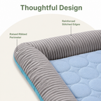DogBedHouse Ice Silk Cooling & Non-Slip Dog Bed