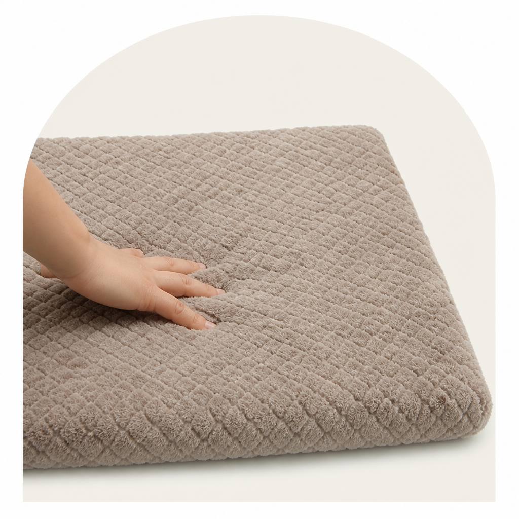DogBedHouse Orthopedic Memory Foam & Waterproof Dog Bed (Removable Cover)