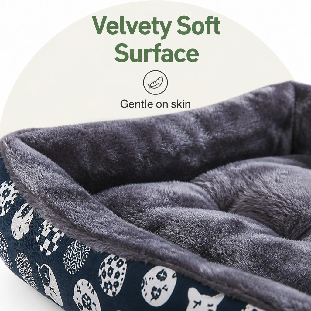 DogBedHouse Plush & Warm Pet Sofa Mat