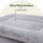 DogBedHouse Premium Fleece & Cotton Washable Dog Bed Mat