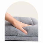 DogBedHouse Premium Fleece & Cotton Washable Dog Bed Mat