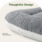 DogBedHouse Reversible Plush & High-Resilience Foam Dog Bed (Extra Large)