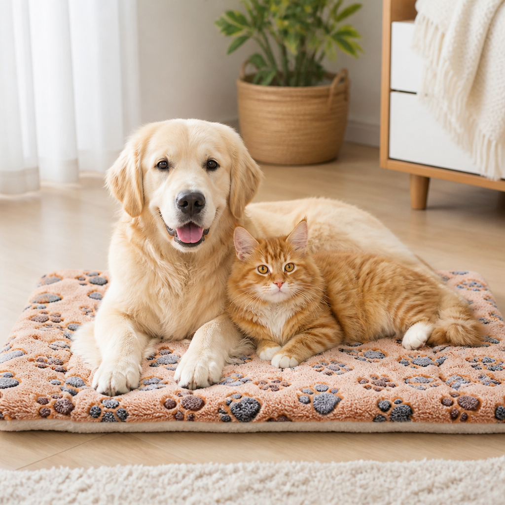 DogBedHouse Thick Flannel Pet Mat (Multiple Sizes)
