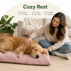DogBedHouse Thick Plush Fleece & Washable Pet Mat