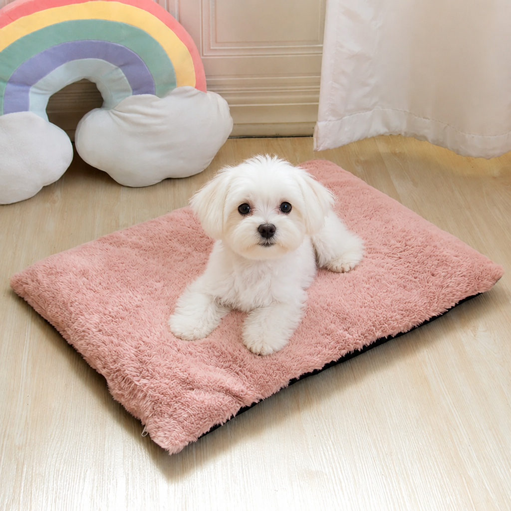 DogBedHouse Thick Plush Fleece & Washable Pet Mat