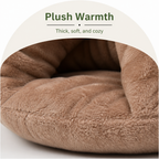 DogBedHouse Thickened Plush Triangle Kennel Mat