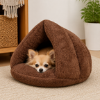 DogBedHouse Thickened Plush Triangle Kennel Mat