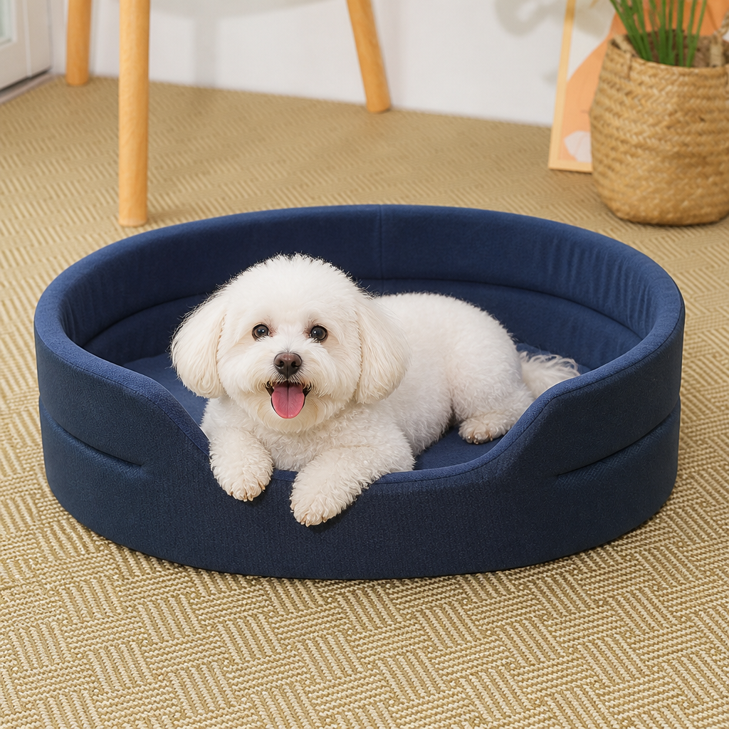 DogBedHouse Waterproof & Anti-Mite Washable Dog Bed