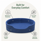DogBedHouse Waterproof & Anti-Mite Washable Dog Bed