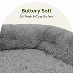 DogBedHouse Waterproof & Machine Washable Non-Slip Bolster Bed