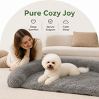 DogBedHouse Waterproof & Machine Washable Non-Slip Bolster Bed