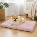 DogBedHouse Wave Sponge & Short Plush Dog Bed (Removable Washable Cover)