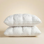 Down Pillow | Hotel-Style Soft Support | Goose Down Filling | Breathable Cotton Cover