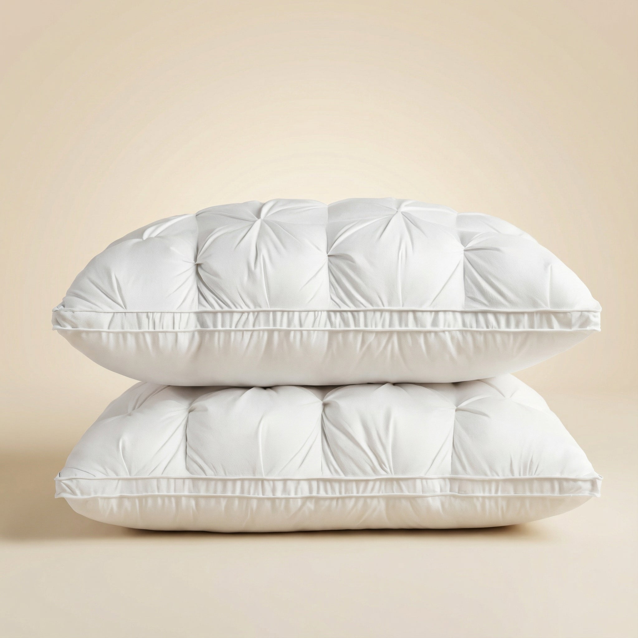 Down Pillow | Hotel-Style Soft Support | Goose Down Filling | Breathable Cotton Cover