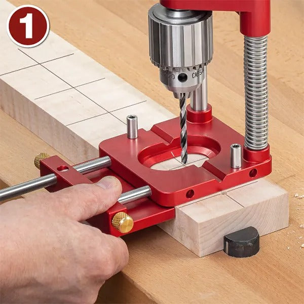 Drilling Template | Precise 90° Drilling | Universal for Standard Drills | Durable Design