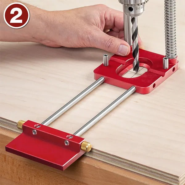 Drilling Template | Precise 90° Drilling | Universal for Standard Drills | Durable Design