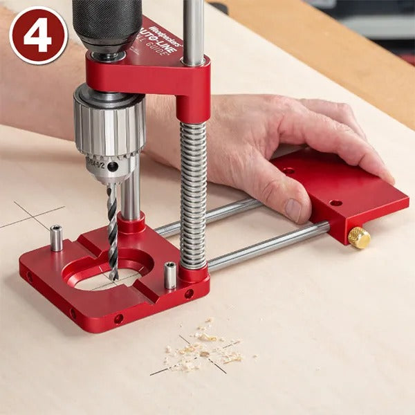 Drilling Template | Precise 90° Drilling | Universal for Standard Drills | Durable Design
