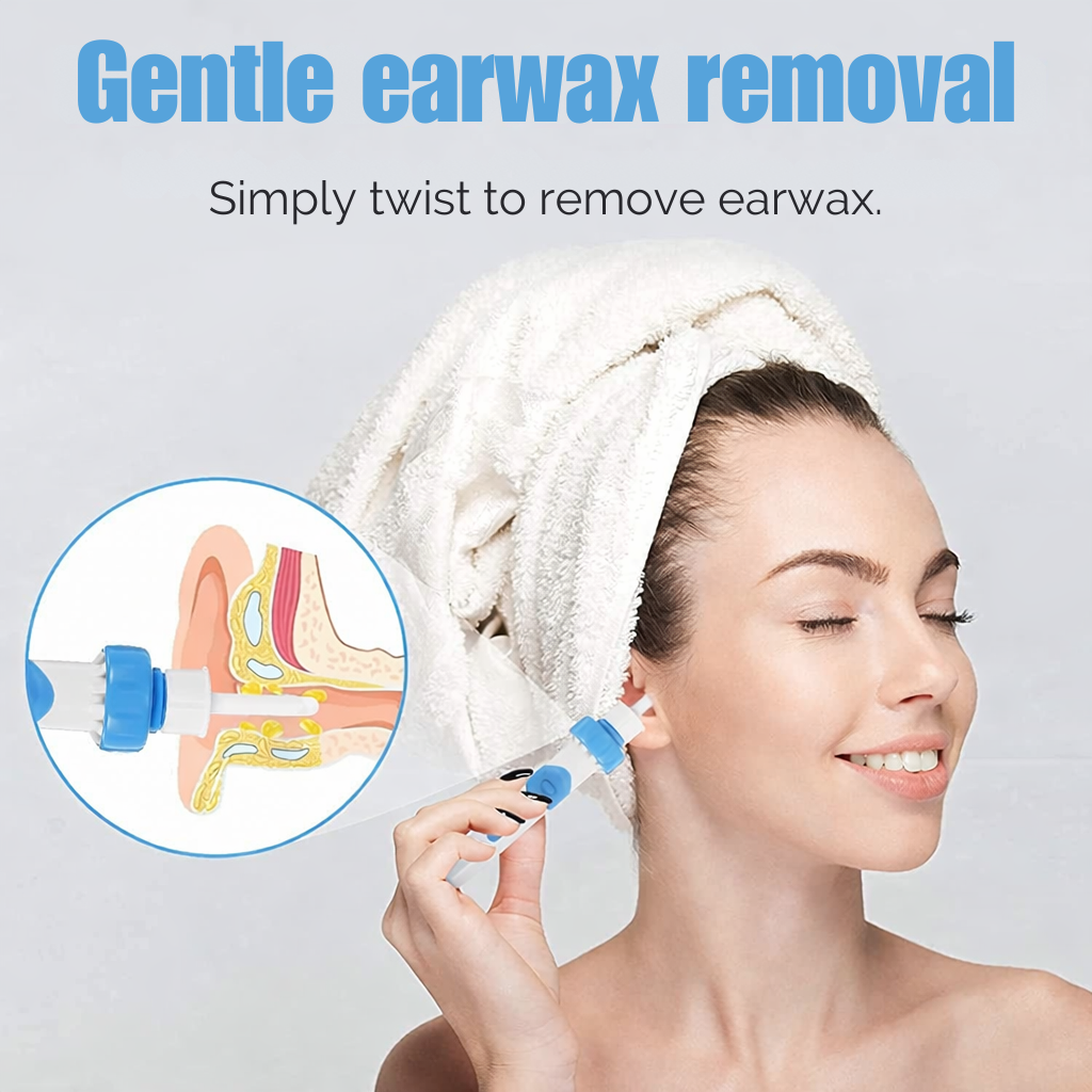 Ear Cleaner | Gentle Vacuum | Soft Silicone Tip & Vibration | Painless Cleaning