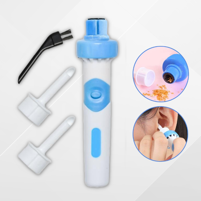 Ear Cleaner | Gentle Vacuum | Soft Silicone Tip & Vibration | Painless Cleaning