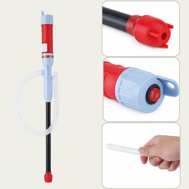 Electric Fuel Pump | Portable Leak-Free Transfer | Corrosion-Resistant | For Cars & Boats