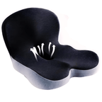 Ergonomic Seat Cushion | Contoured Memory Foam | Non-Slip Bottom & Washable Cover