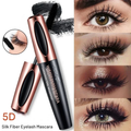 Eyelash Mascara | 5D Fiber Formula | Lengthening & Volumizing | Waterproof & Smudge-Proof