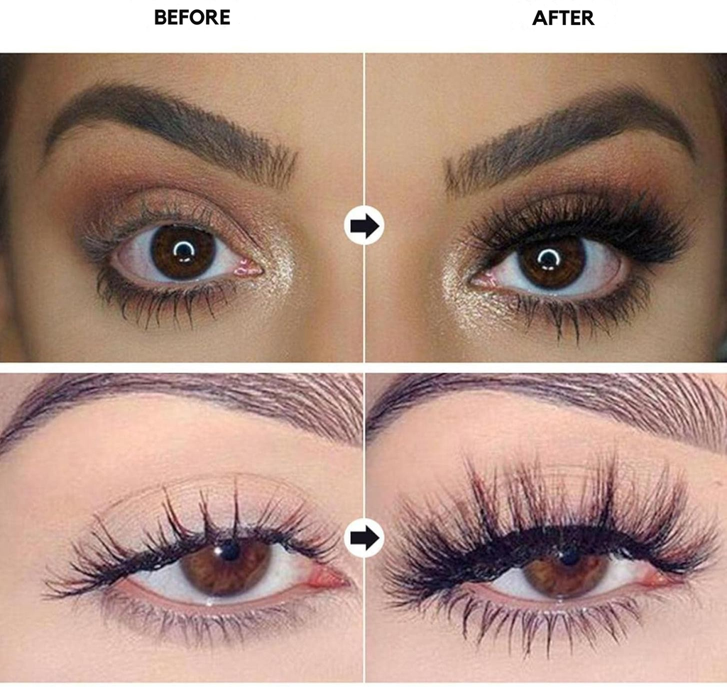 Eyelash Mascara | 5D Fiber Formula | Lengthening & Volumizing | Waterproof & Smudge-Proof