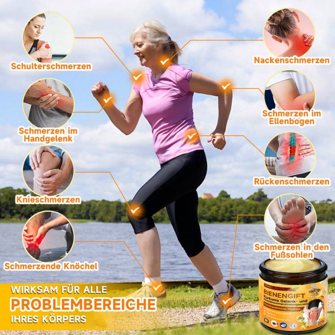 Face & Body Cream | Bee Venom Peptides | Hyaluronic Acid & Collagen | Fast-Absorbing Formula