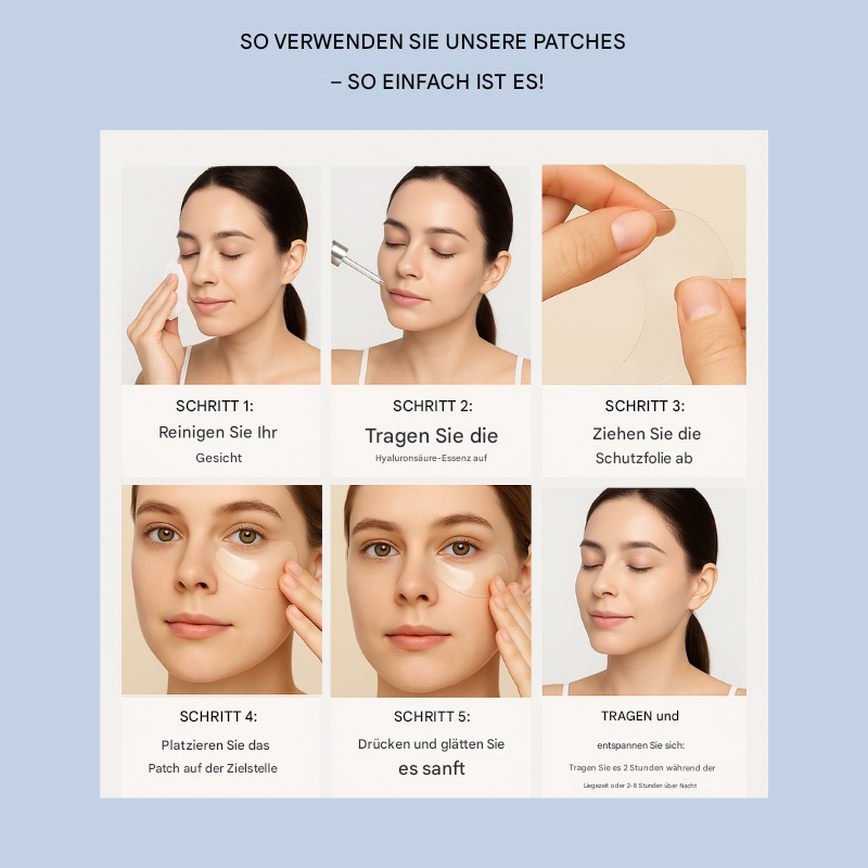 Face Lifting Strips | Instant Firming & Smoothing | Ultra-Thin Gel for Eyes & Cheeks