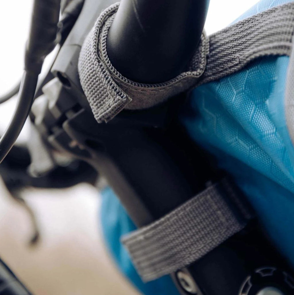 Fahrrad Lenker Tasche | Touchscreen Fenster | Wasserabweisendes Nylon | Universelle Klettbefestigung