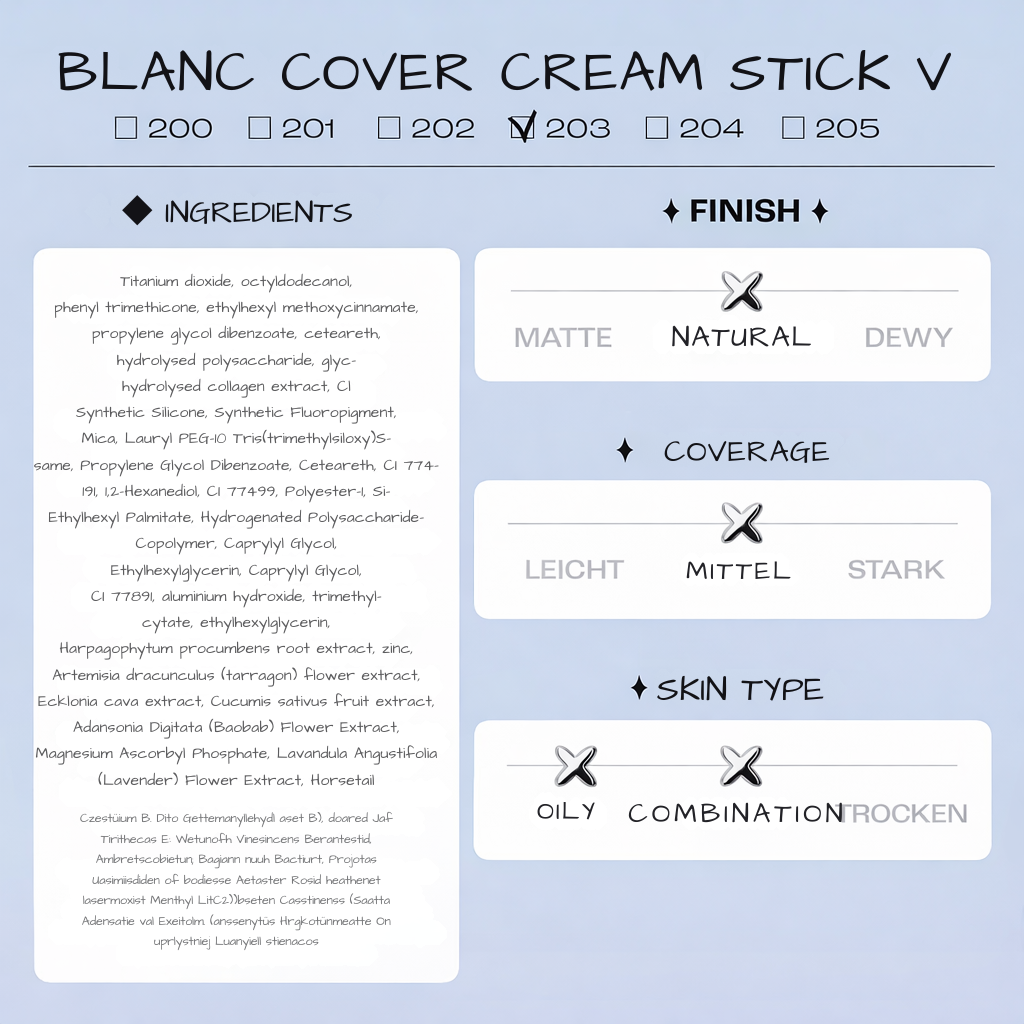 Foundation Stick | Color-Adapting Formula | Moisturizing | Natural Finish