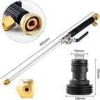 Garden Hose Cleaning Nozzle | Powerful Water Jet | Adjustable Spray & Ergonomic Grip
