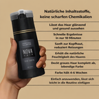 Haarfärbe-Shampoo | Farbschutz & Grauabdeckung | 200ml | Einfache Anwendung zu Hause